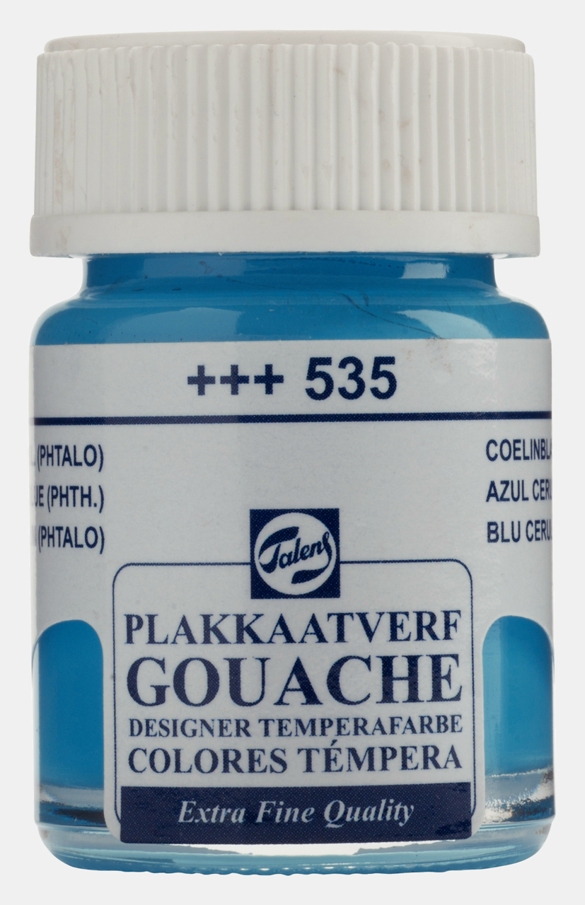 Talens Guaj Boya 16 ml - Cerulean Blue (Phthalo) 535