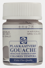 Talens Guaj Boya 16 ml - Warm Grey 718