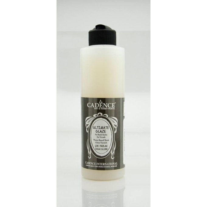Cadence Ultimate Glaze Kalın Sır Vernik Gloss/Parlak 250ml