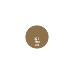 Artdeco 821 Metalik Altın Enamel Cam ve Seramik Boyası 60 ml