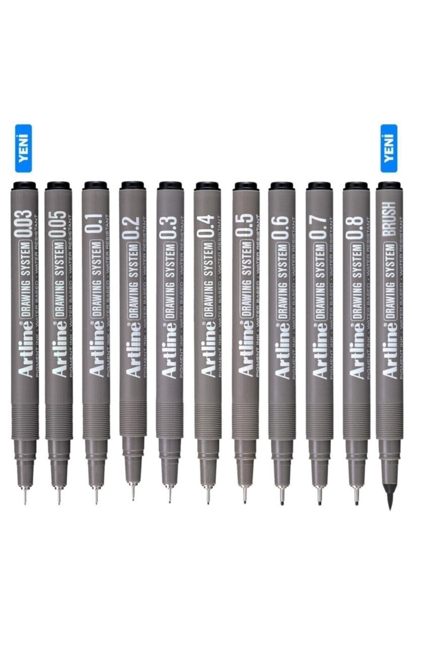 Artline Drawing System Teknik Çizim Kalemi Siyah