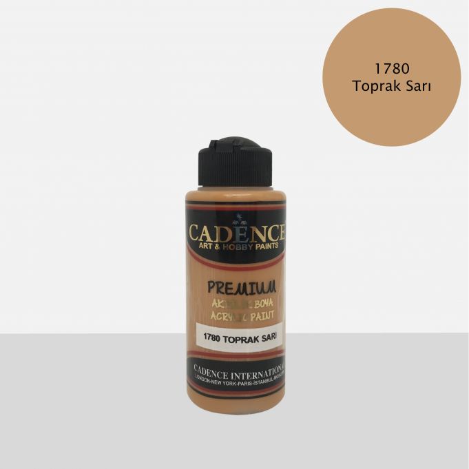 1780 TOPRAK SARI Premium Akrilik Boya