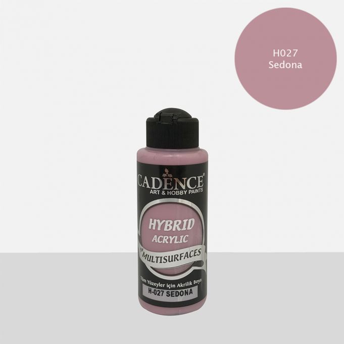 Cadence Hybrid Multisurface Akrilik Boya H-027 Sedona 120 ml