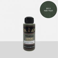 8012 HAKİ YEŞİL Premium Akrilik Boya
