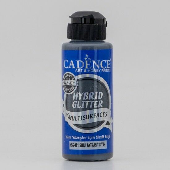 Cadence Hybrid Multisurface Simli Akrilik Boya HSG-091 Antrasit