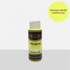 Fosforlu Sarı Premium Akrilik Boya