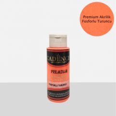 FOSFORLU TURUNCU Premium Akrilik Boya