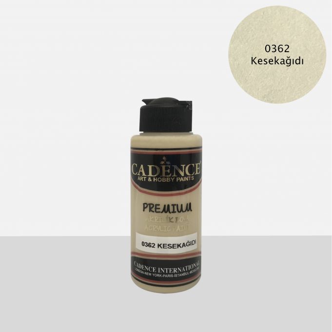 0362 Kesekağıdı Premium Akrilik Boya