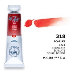 St.Petersburg White Nights Tüp Sulu Boya 10ml 318 Scarlet