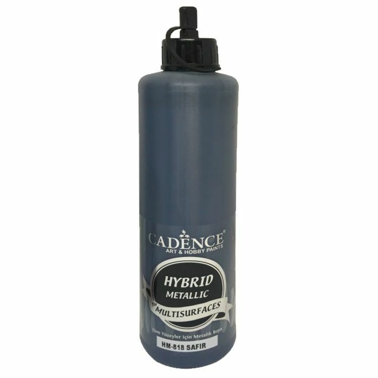 Cadence Hybrid Multisurface Metalik Boya HM-818 Safir 500 ml