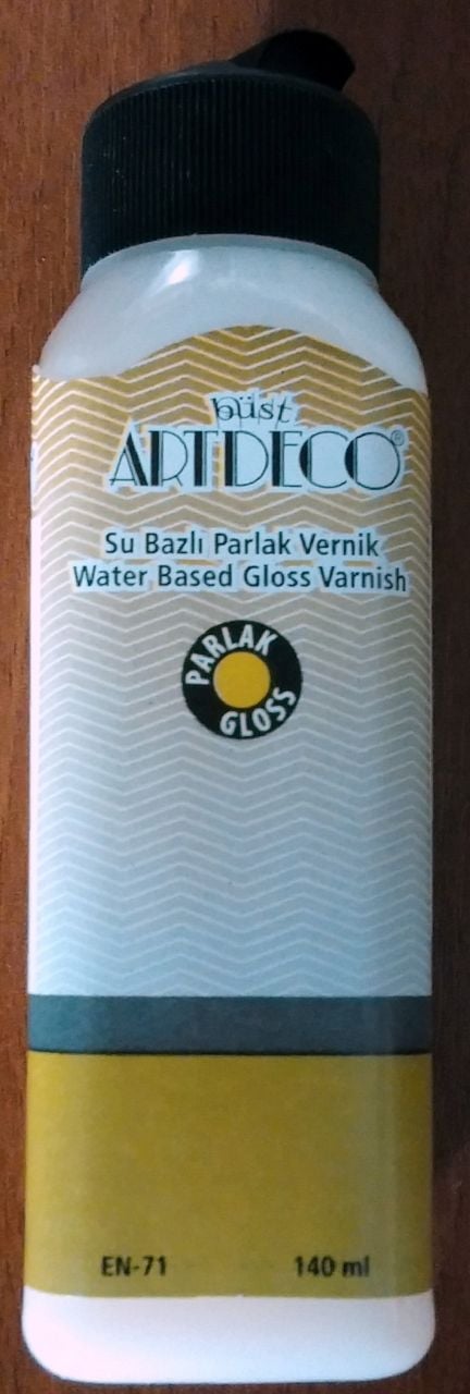 Büst ArtDeco Su Bazlı Parlak Vernik 140 ml