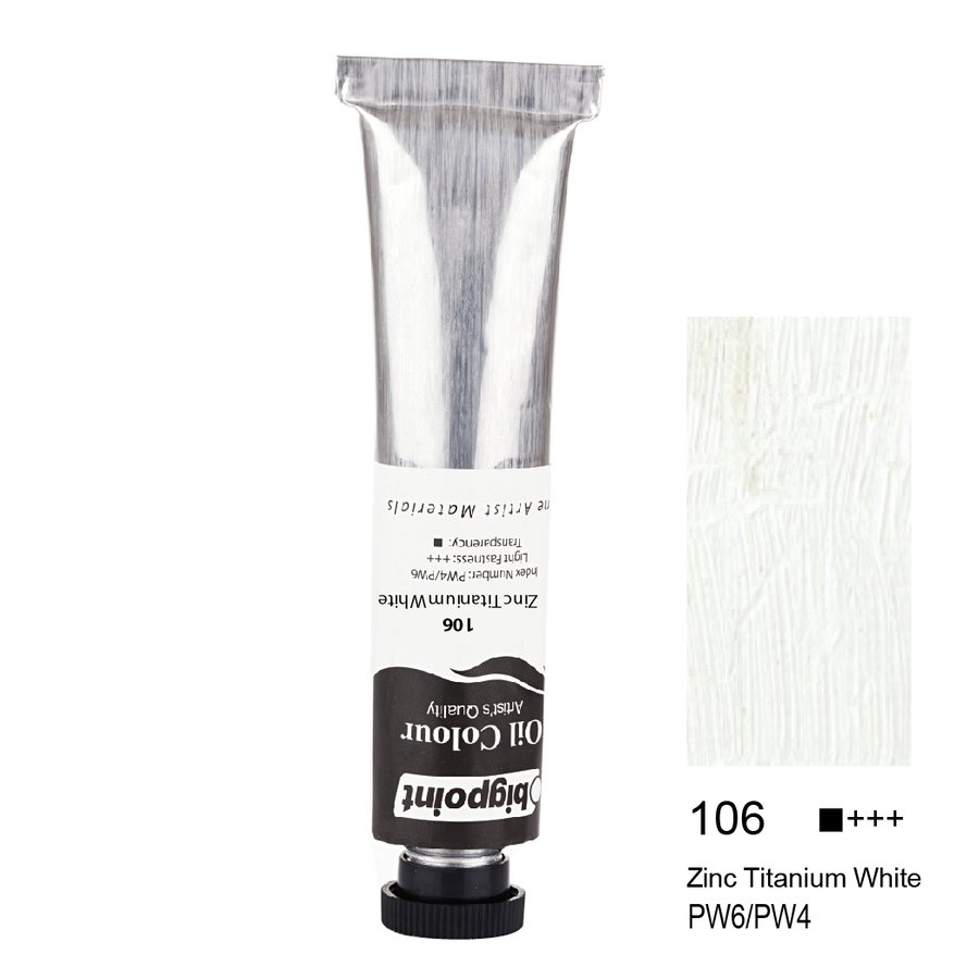 106 Zinc Titanium White Bigpoint Oil Colour