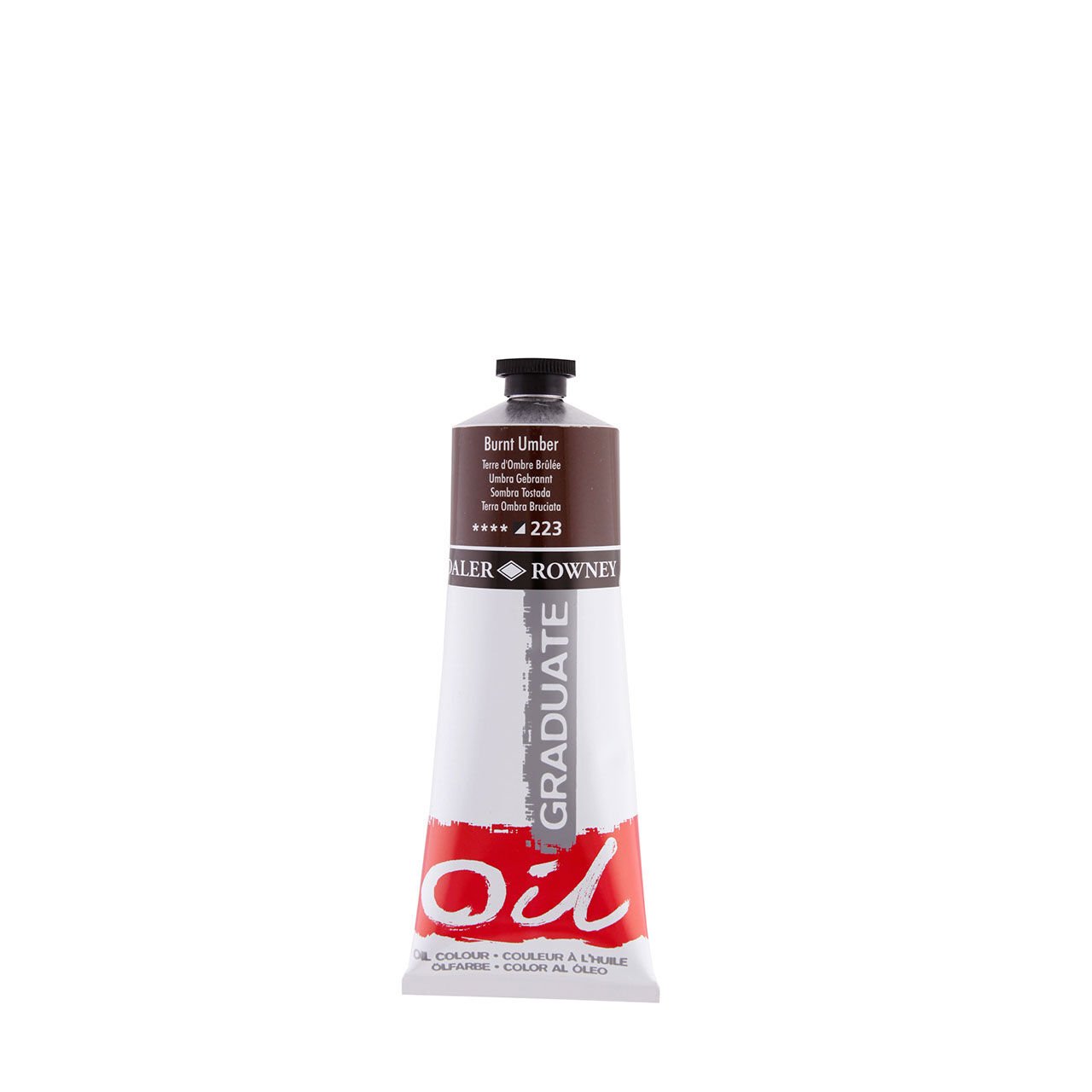 Graduate Yağlı Boya 223 Burnt Umber 200 ml