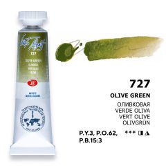 St.Petersburg White Nights Tüp Sulu Boya 10ml 727 Olive Green