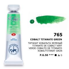 St.Petersburg White Nights Tüp Sulu Boya 10ml 765 Cobalt Titanate Green YENİ ÜRÜN