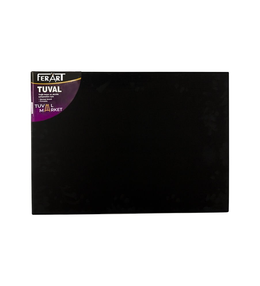 70x100 cm Tuval STD BLACK
