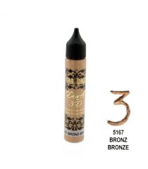 Cadence 3D Dora Boncuk Boya 5167 Bronz 25 ml