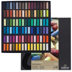 Rembrandt Yarım Boy Soft Pastel Boya 90 Renk General Selection
