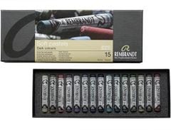 Rembrandt Soft Pastel Boya 15’li Dark Colours Tam Boy