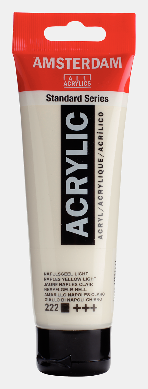 Amsterdam Akrilik Boya 120ml. N:222 Naples Yellow Light