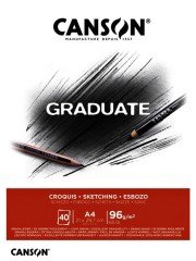 Canson Graduate Sketching A4 96 gr 40 Yaprak