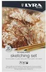 Lyra Rembrandt Metal Kutu Sketching Set 11'li