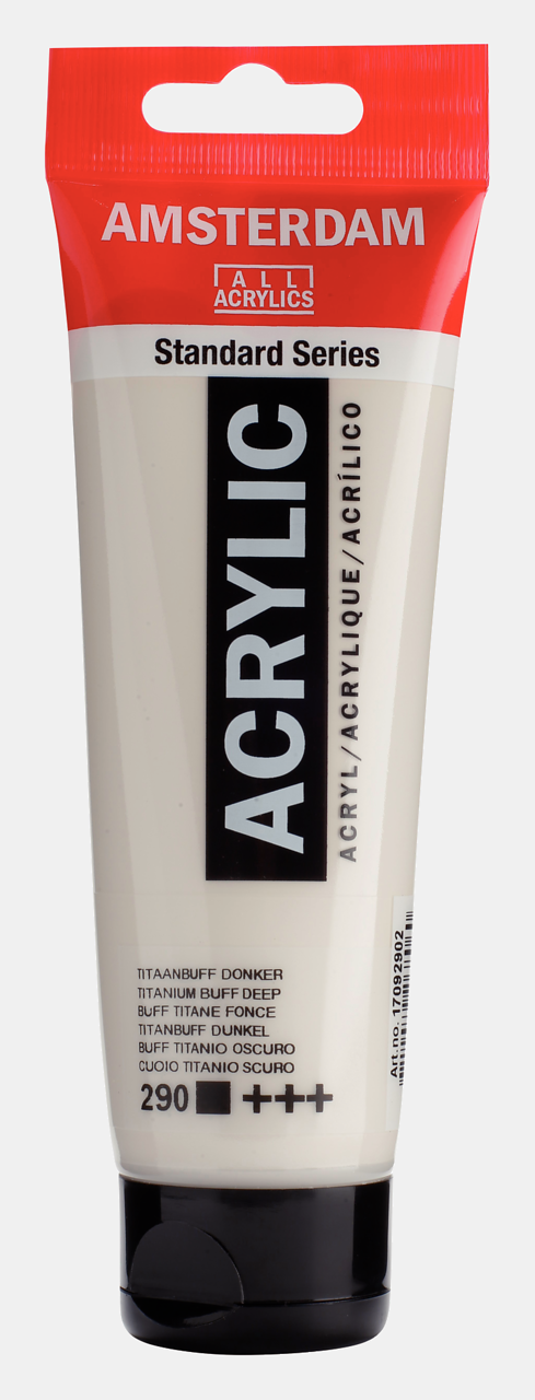 Amsterdam Akrilik Boya 120ml. N:290 Titanium Buff Deep