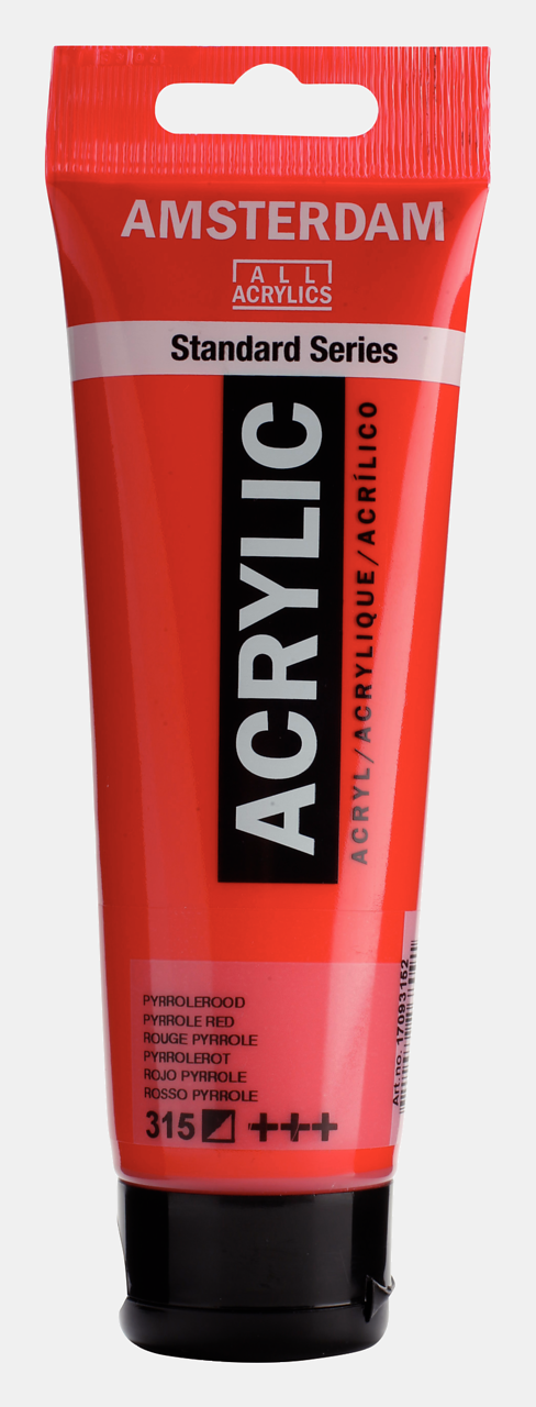 Amsterdam Akrilik Boya 120ml. N:315 Pyrrole Red