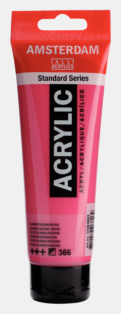 Amsterdam Akrilik Boya 120ml. N:366 Quinacridone Rose