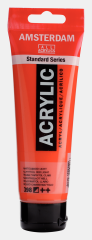 Amsterdam Akrilik Boya 120ml. N:398 Naphthol Red Light