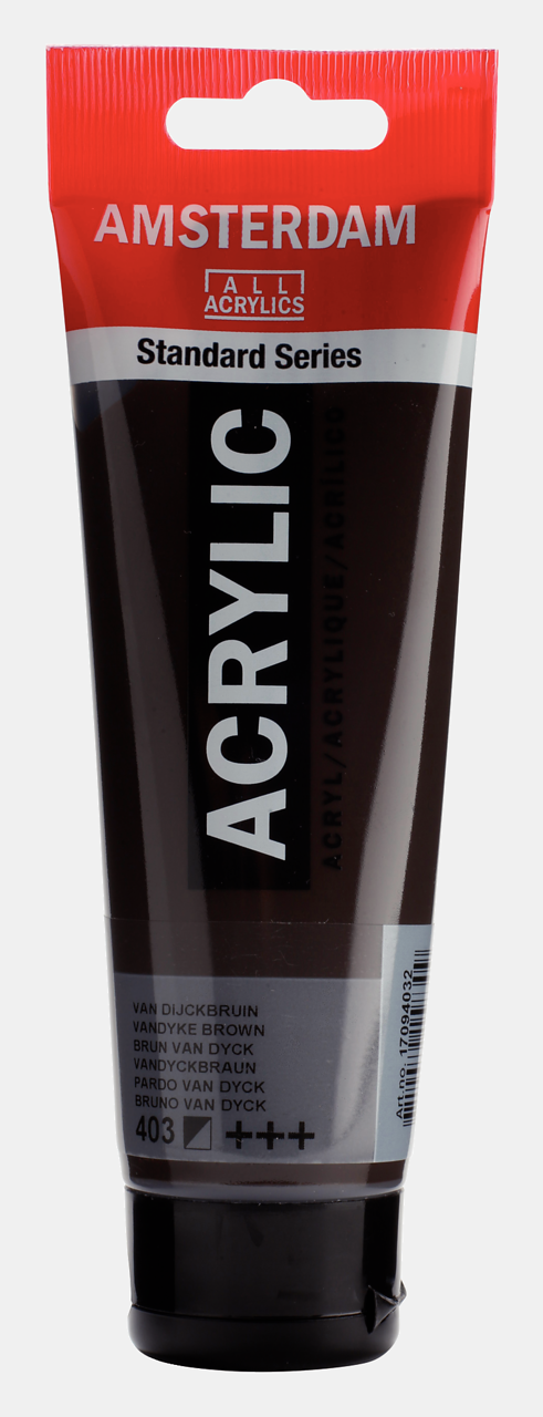 Amsterdam Akrilik Boya 120ml. N:403 Vandyke Brown