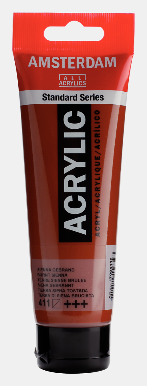 Amsterdam Akrilik Boya 120ml. N:411 Burnt Sienna