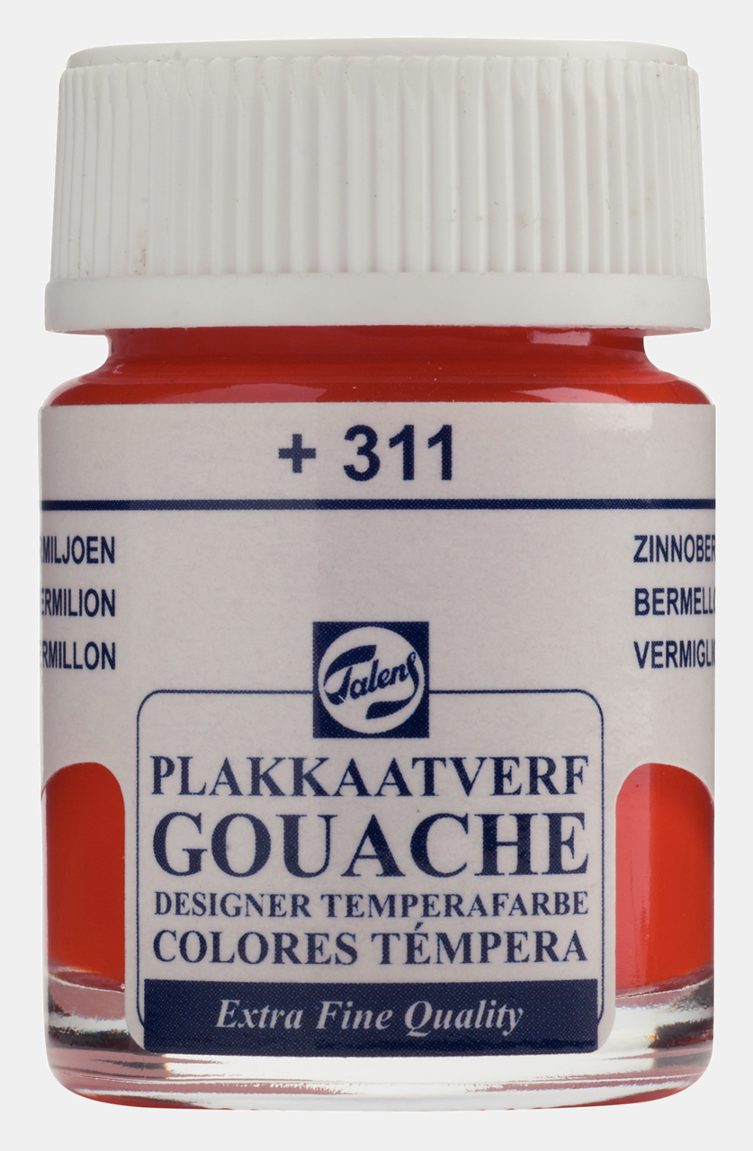 Talens Guaj Boya 16 ml - Vermilion 311