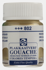 Talens Guaj Boya 16 ml - Light Gold (Metalik) 802