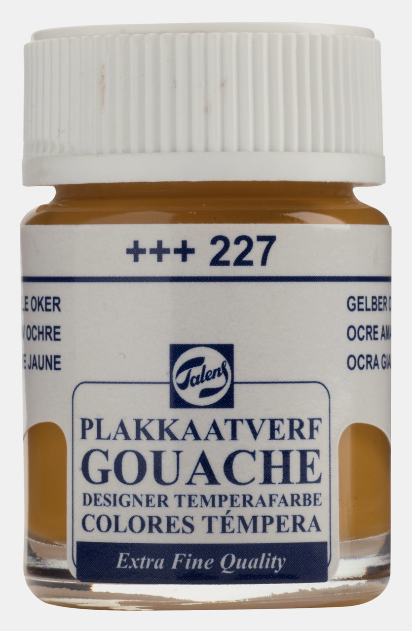 Talens Guaj Boya 16 ml - Yellow Ochre 227