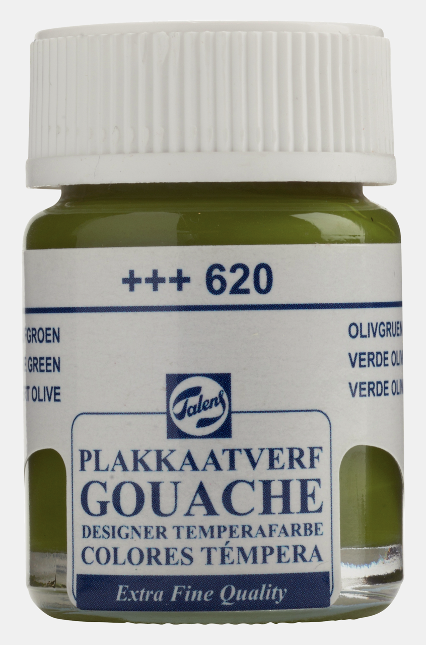 Talens Guaj Boya 16 ml - Olive Green 620