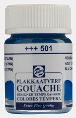 Talens Guaj Boya 16 ml - Light Blue Cyan 501