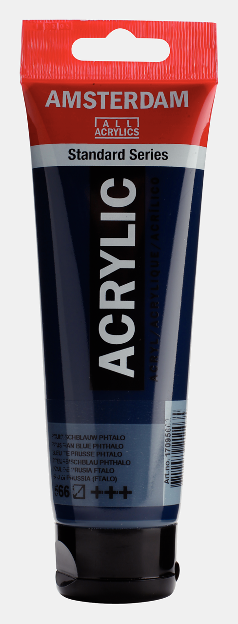 Amsterdam Akrilik Boya 120ml. N:566 Prussian Blue Phthalo