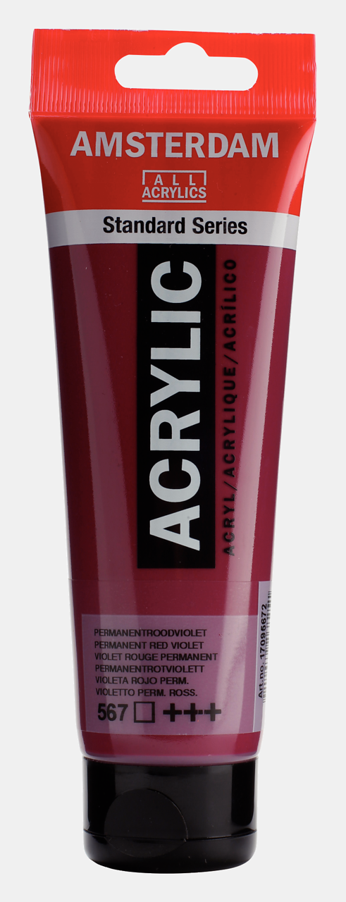 Amsterdam Akrilik Boya 120ml. N:567 Permanent Red Violet