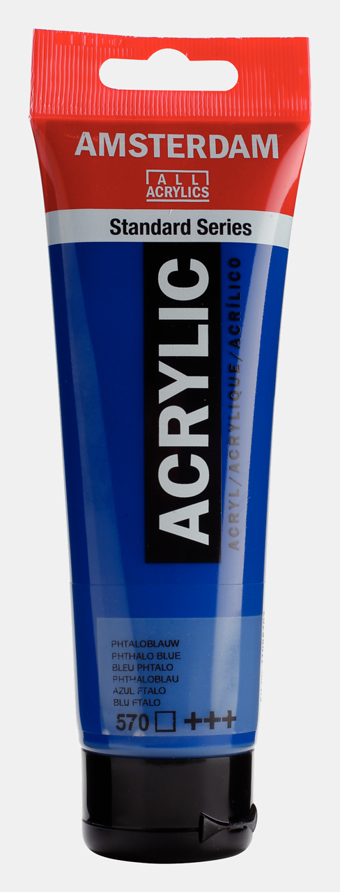 Amsterdam Akrilik Boya 120ml. N:570 Phthalo Blue 120 ml