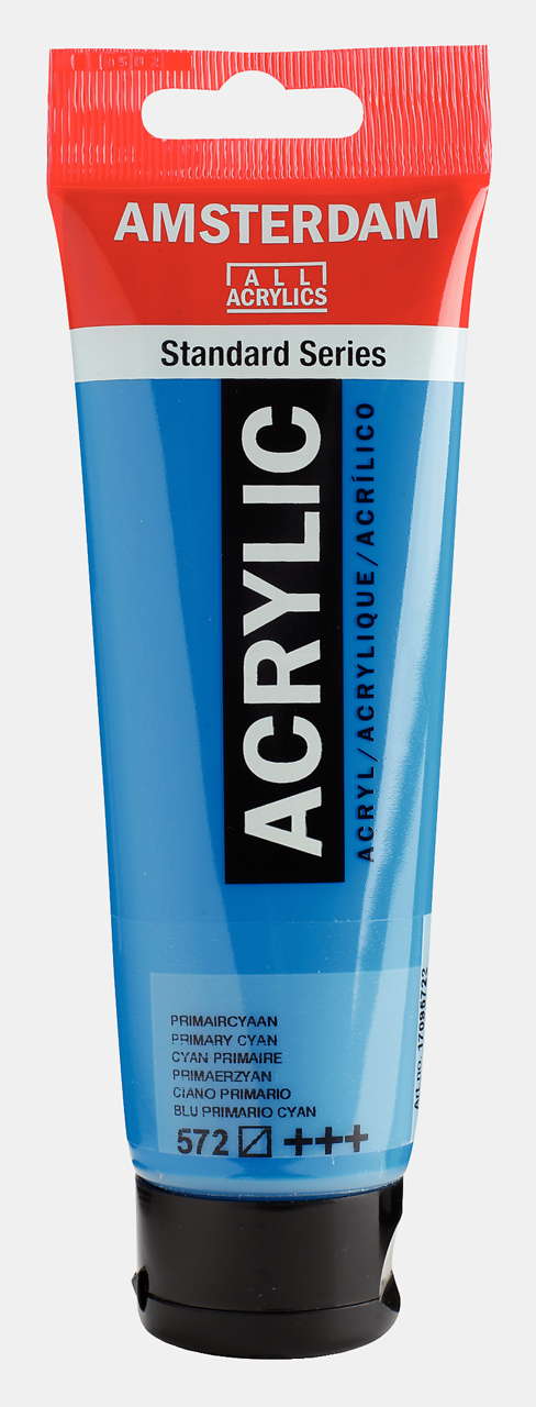 Amsterdam Akrilik Boya 120ml. N:572 Primary Cyan