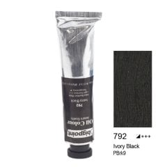 792 Ivory Black Bigpoint Oil Colour