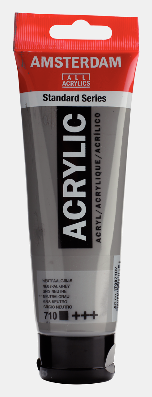 Amsterdam Akrilik Boya 120ml. N:710 Neutral Grey