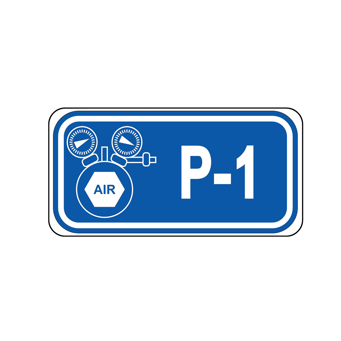 Pnömatik Etiketi, S4500P1
