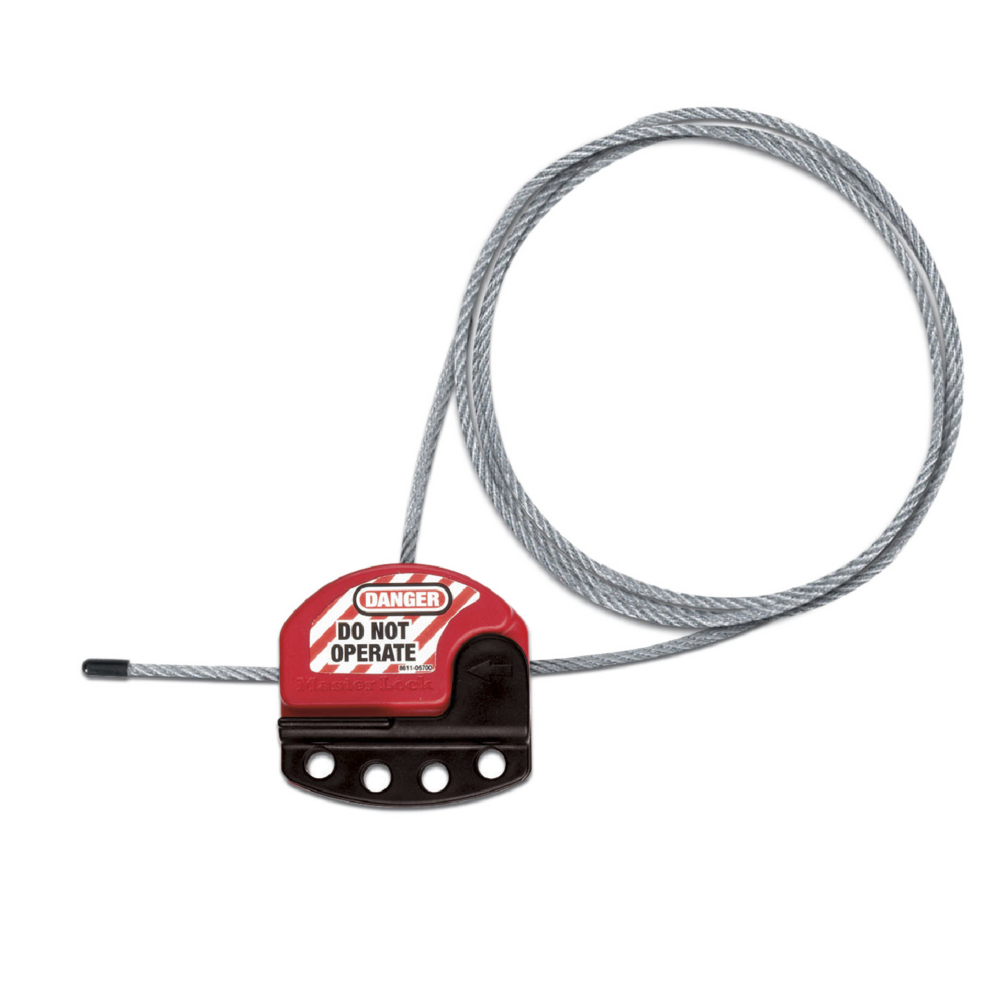 Master Lock S806 İzole Çelik Kablo Kilit