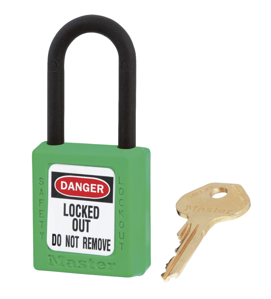 Master Lock 406KAGRN (653F471) Yalıtkan Emniyet Kilidi