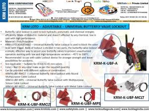 KRM-K-UBF-A Kelebek Vana Kilidi