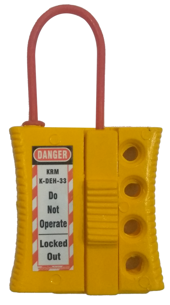 KRM-K-DEH-33 4 KİLİT ASMA YERİ 3mm KANCA ÇAPI TERMİK ŞALTER ÇOKLANDIRCI