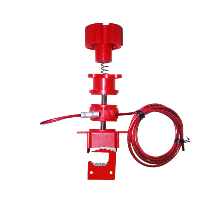 KRM-K-ULD-WC-25 25mm KÜRESEL VANA KİLİTLEME APARATI KISKAÇLI 2,5mt KABLOLU SET