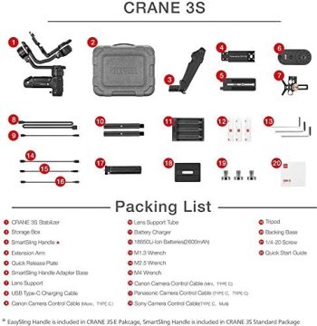 Zhiyun Crane 3S Gimbal Stabilizer